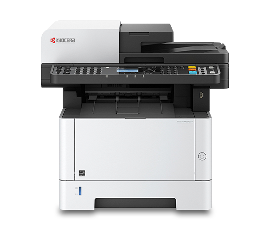 The ECOSYS M2540dw packs powerful capabilities in a black & white desktop multifunctional printer. 